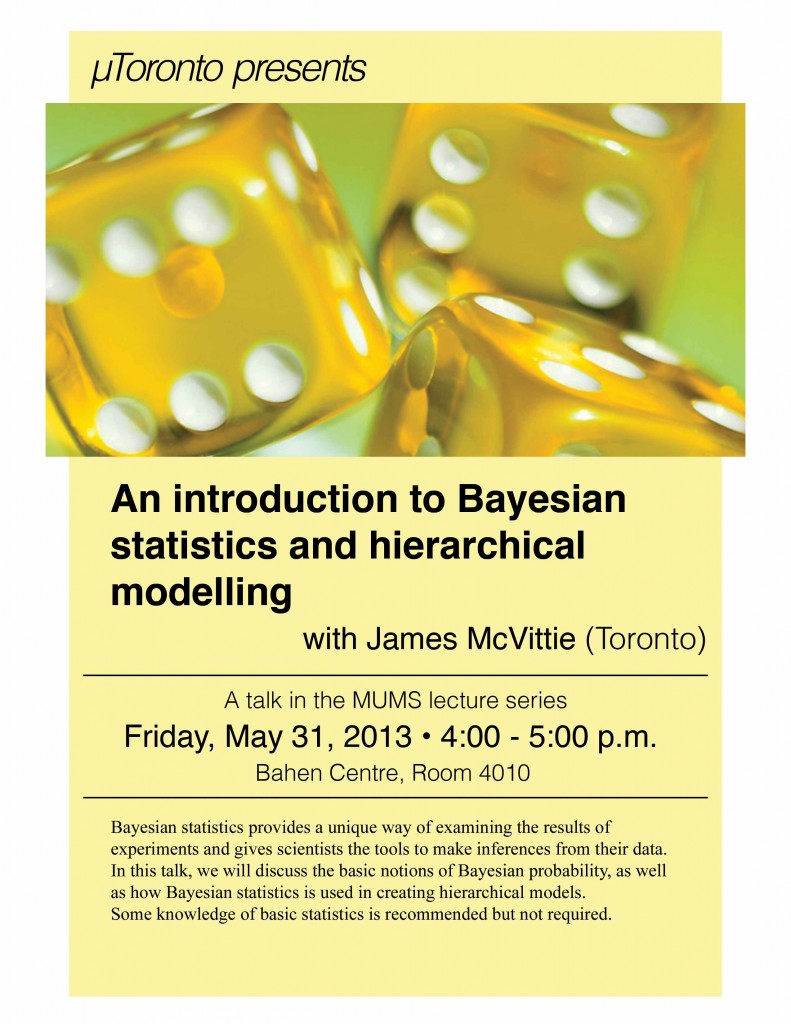An introduction to Bayesian statistics and hierarchical modelling - James McVittie